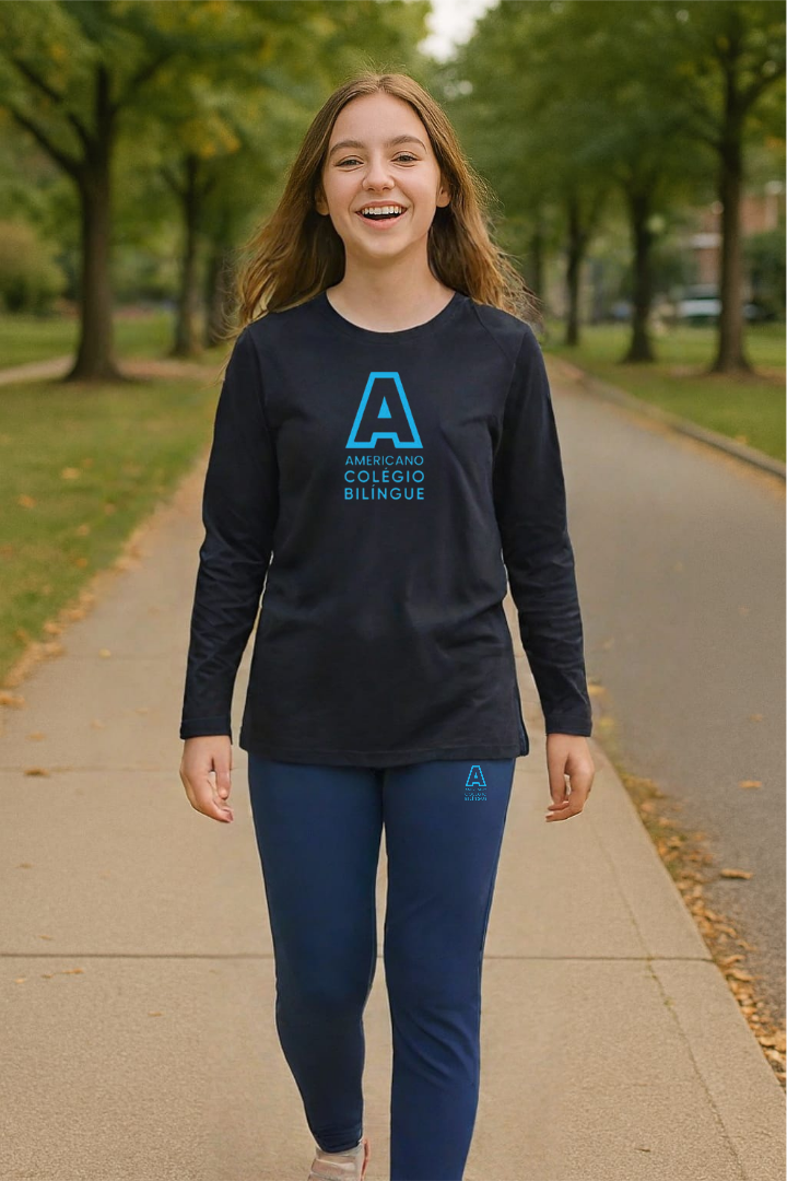 Baby Look Manga Longa