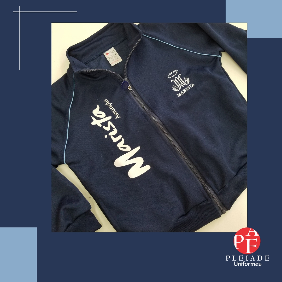 Casaco colegial peluciado