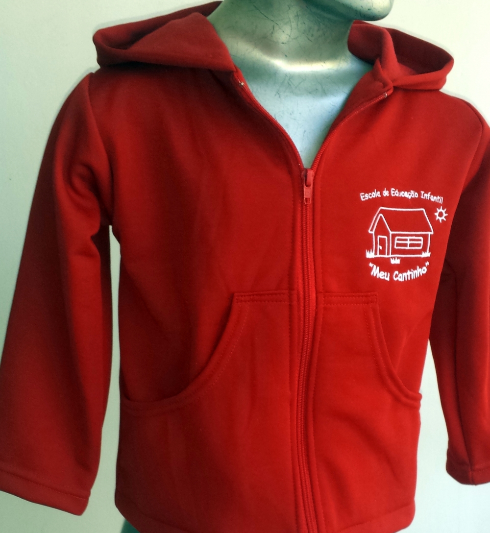 Casaco Canguru Peluciado