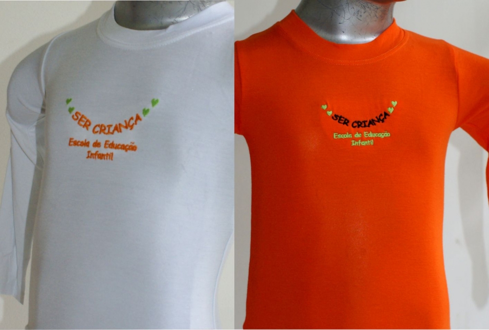 Baby look Manga Longa