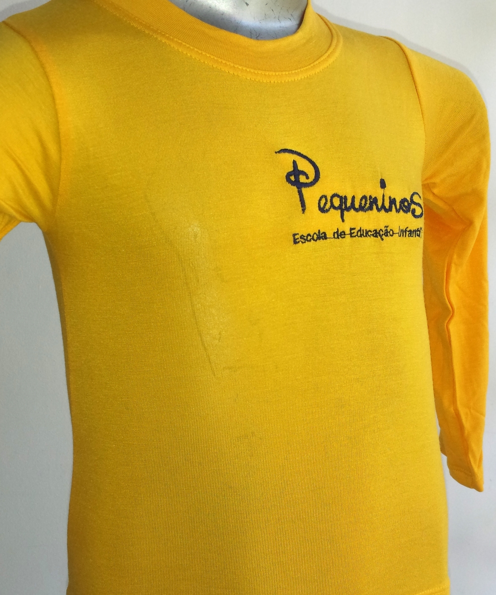 Baby Look Manga Longa