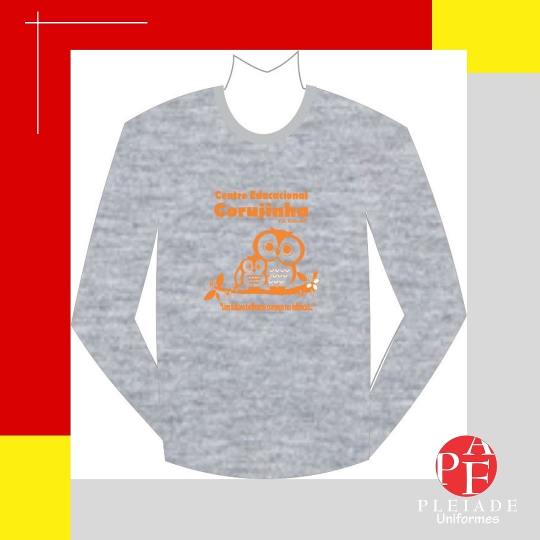 Camiseta manga longa